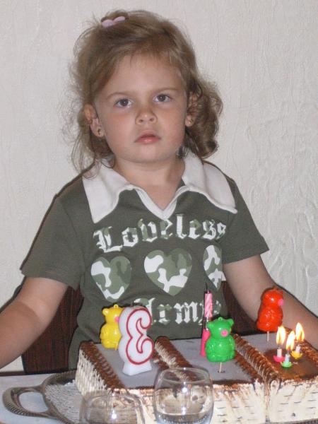 aude a son anniversaire pour ses trois ans